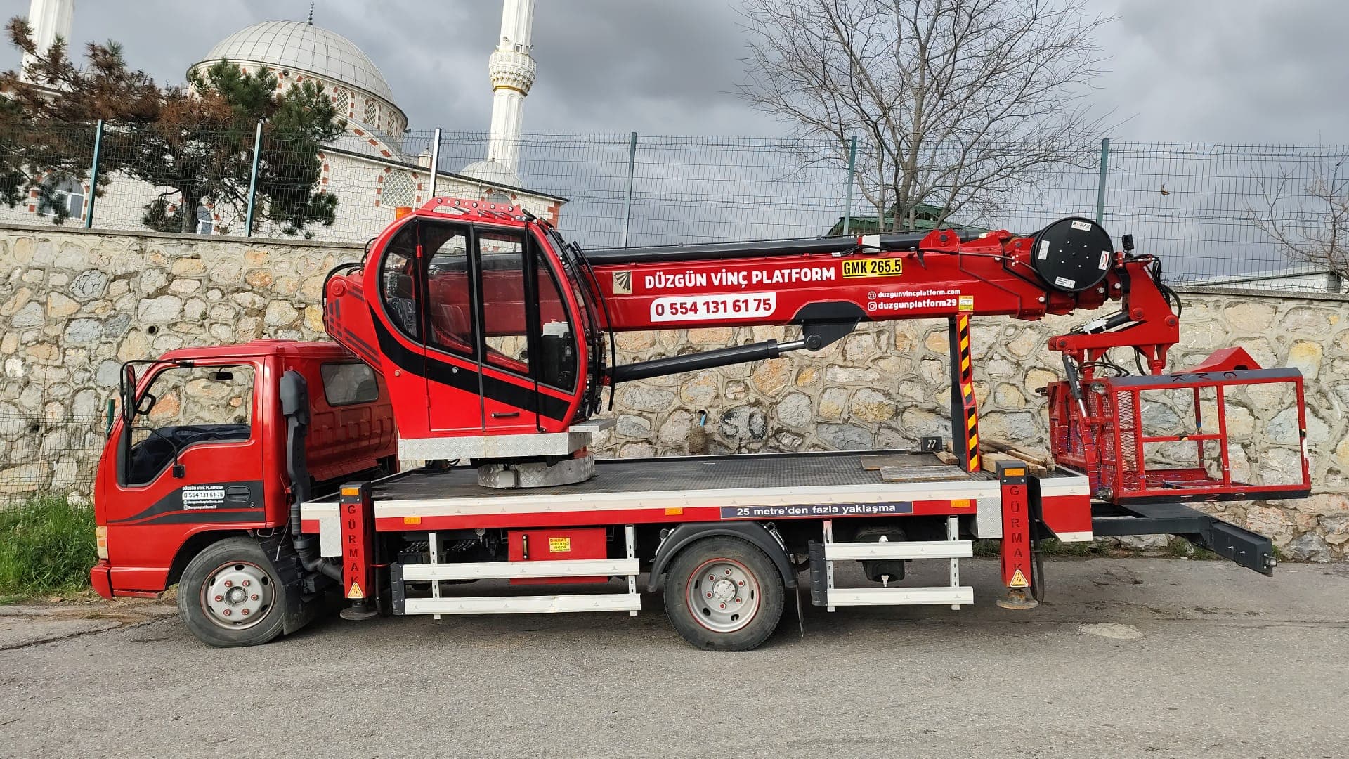 KİRALIK SEPETLİ PLATFORM